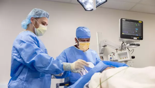 Electrophysiologists perform a procedure 